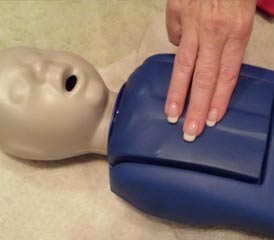 Técnicas para compresiones torácicas y respiraciones de rescate