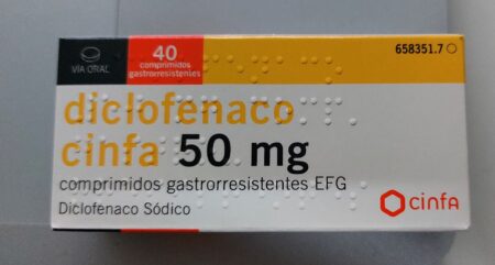 Diclofenac sódico - Cuidados de enfermería