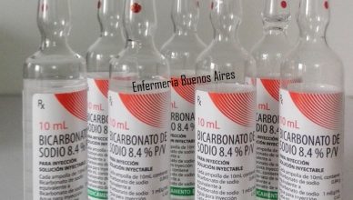 Bicarbonato sódico - Cuidados de enfermería