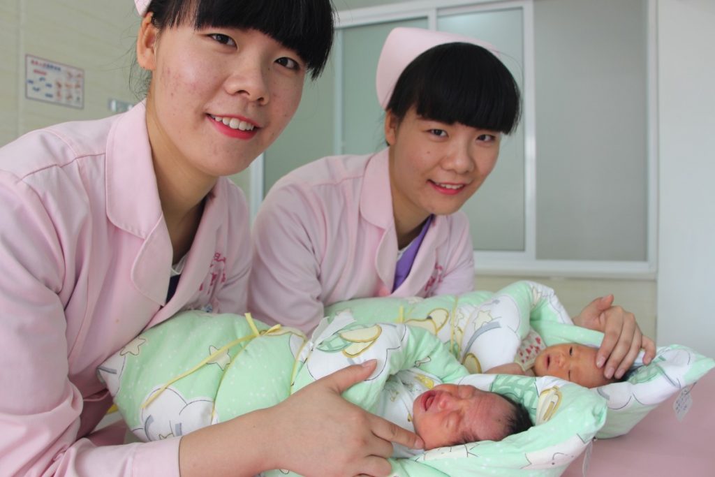 twin sisters saint ann maternity hospital new students medical sisters baby nurse maternity hospital 334739 1
