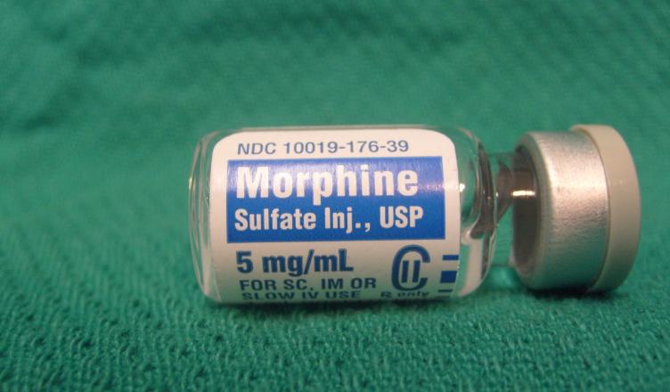 Morphine vial