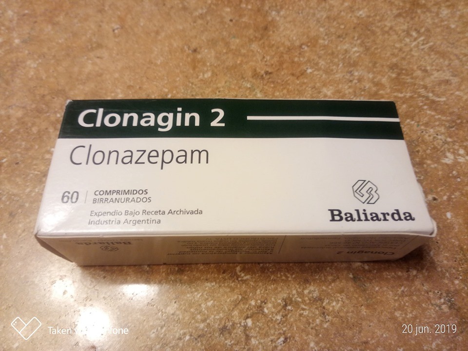 Clonazepam - Ansiolítico miorrelajante periférico