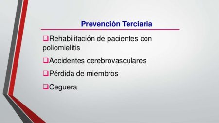 Niveles de prevención y las intervenciones