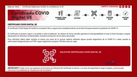 Certificado Digital COVID ¿Qué es?