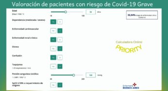 Valoración de pacientes con riesgo de Covid-19 Grave