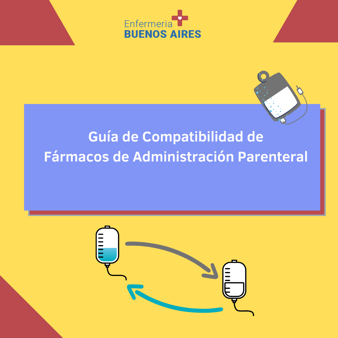 Guía de compatibilidad de farmacos por Via Parenteral