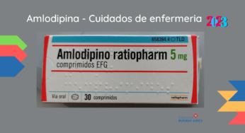 Amlodipina – Cuidados de enfermería