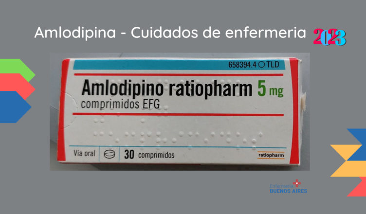Amlodipina - Cuidados de enfermería