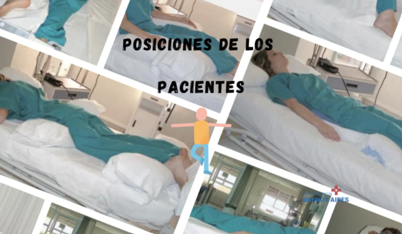 Posiciones de los pacientes en cama - 2024