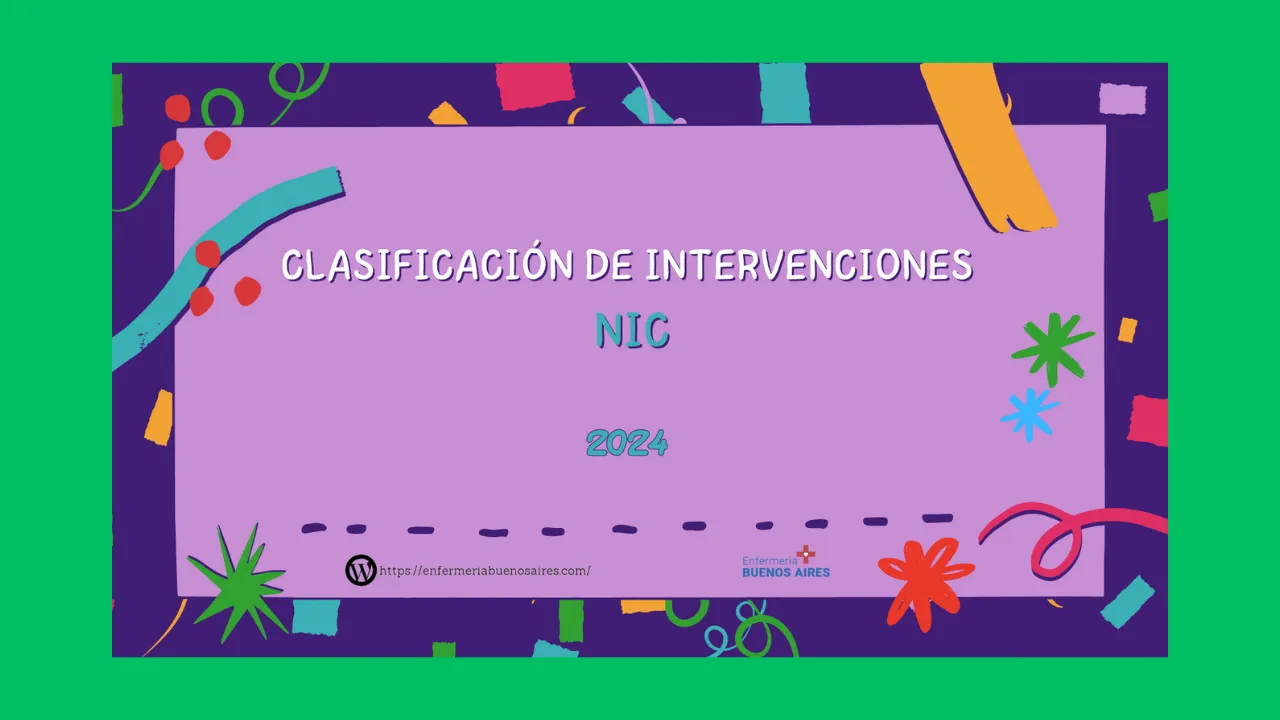 Clasificación de Intervenciones NIC