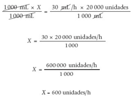 Cálculo para Infusiones de Heparina