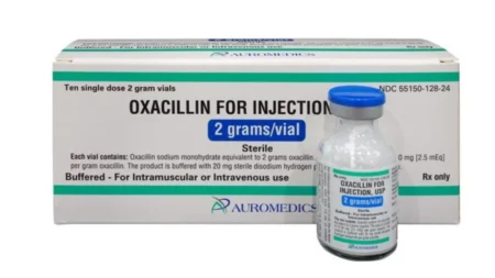 Oxacilina - Cuidado de enfermería