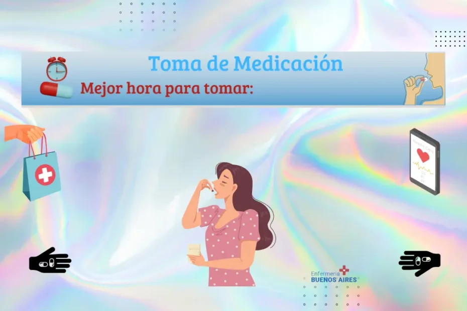 Mejor hora para tomar medicación