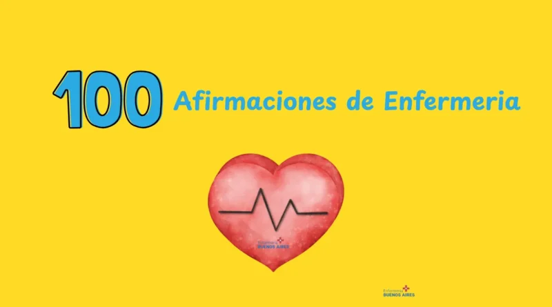Afirmaciones de Enfermeria